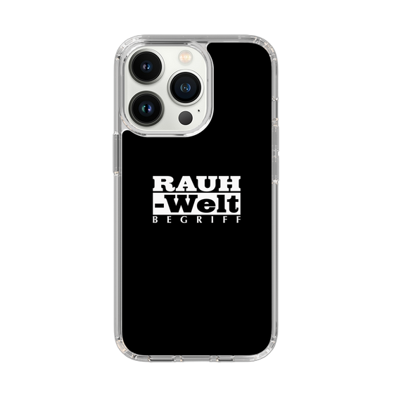 Slim Protection Case［ RAUH-Welt BEGRIFF - Logo - Black ］
