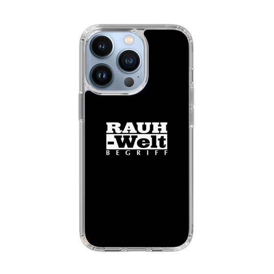 Slim Protection Case［ RAUH-Welt BEGRIFF - Logo - Black ］