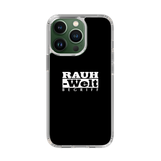 Slim Protection Case［ RAUH-Welt BEGRIFF - Logo - Black ］