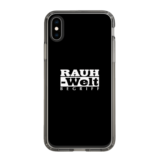 Slim Protection Case［ RAUH-Welt BEGRIFF - Logo - Black ］