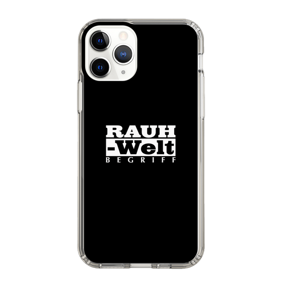 Slim Protection Case［ RAUH-Welt BEGRIFF - Logo - Black ］
