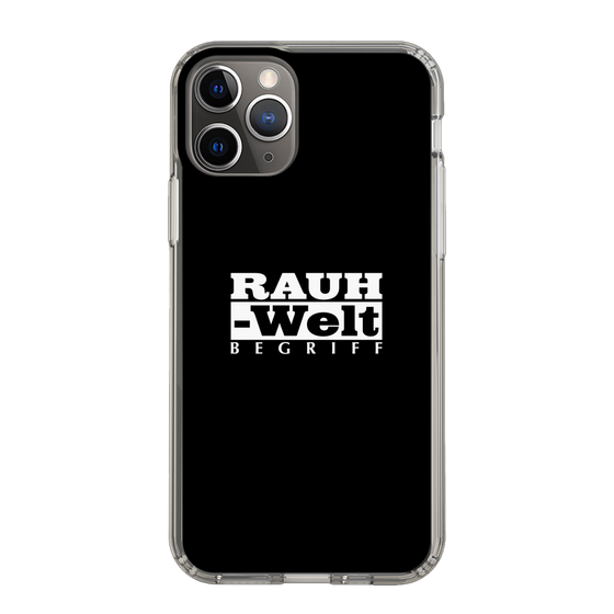 Slim Protection Case［ RAUH-Welt BEGRIFF - Logo - Black ］
