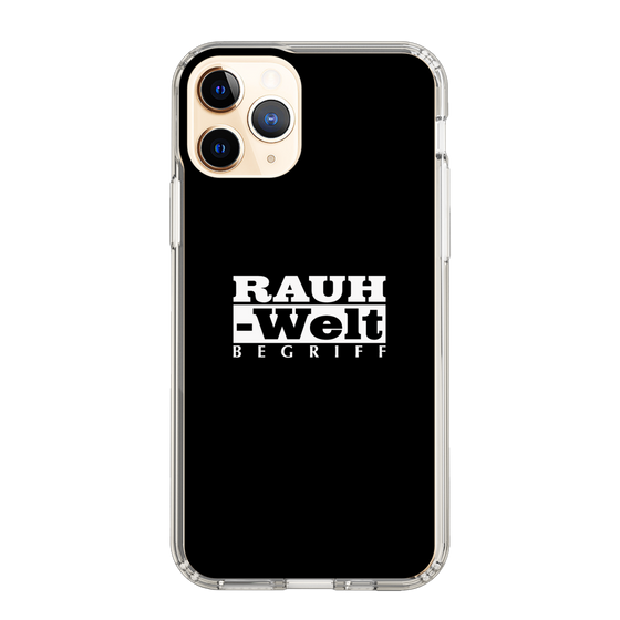 Slim Protection Case［ RAUH-Welt BEGRIFF - Logo - Black ］