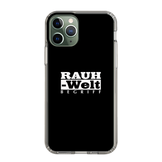 Slim Protection Case［ RAUH-Welt BEGRIFF - Logo - Black ］