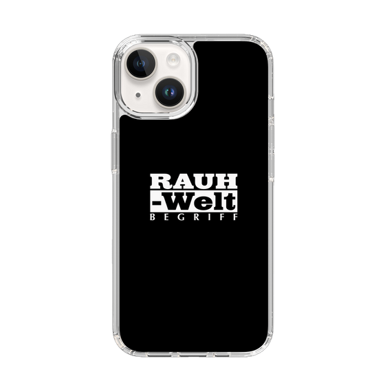 Slim Protection Case［ RAUH-Welt BEGRIFF - Logo - Black ］