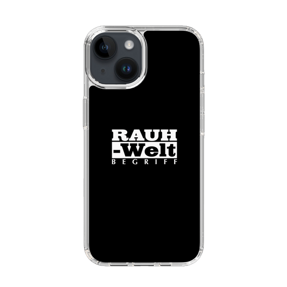 Slim Protection Case［ RAUH-Welt BEGRIFF - Logo - Black ］