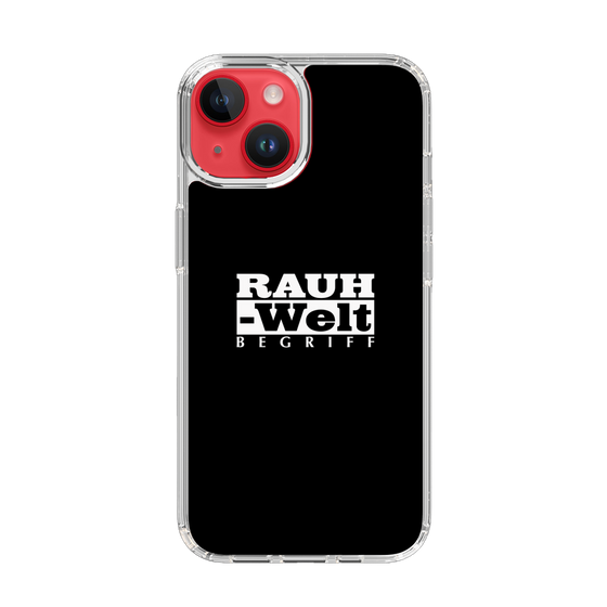 Slim Protection Case［ RAUH-Welt BEGRIFF - Logo - Black ］