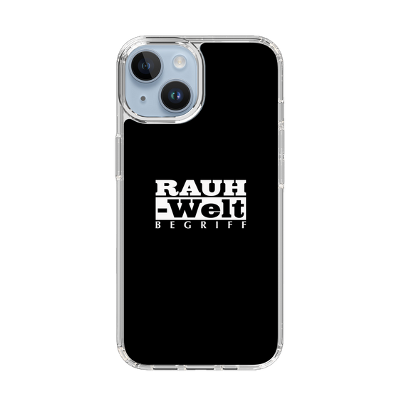 Slim Protection Case［ RAUH-Welt BEGRIFF - Logo - Black ］