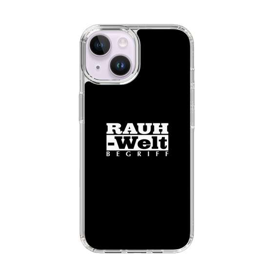 Slim Protection Case［ RAUH-Welt BEGRIFF - Logo - Black ］