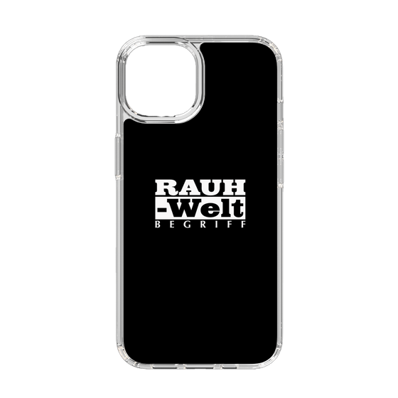 Slim Protection Case［ RAUH-Welt BEGRIFF - Logo - Black ］