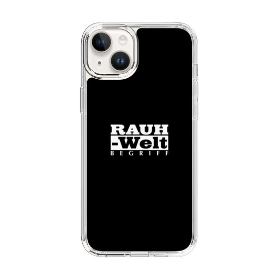 Slim Protection Case［ RAUH-Welt BEGRIFF - Logo - Black ］