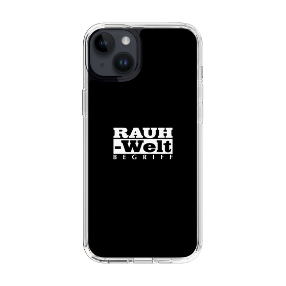 Slim Protection Case［ RAUH-Welt BEGRIFF - Logo - Black ］