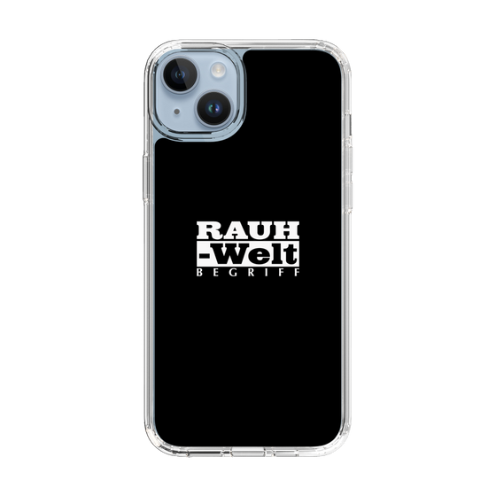 Slim Protection Case［ RAUH-Welt BEGRIFF - Logo - Black ］