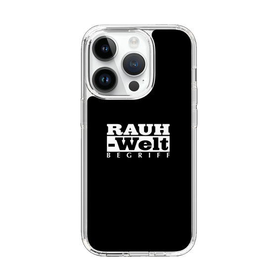 Slim Protection Case［ RAUH-Welt BEGRIFF - Logo - Black ］