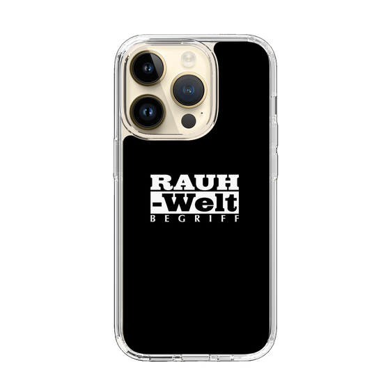 Slim Protection Case［ RAUH-Welt BEGRIFF - Logo - Black ］