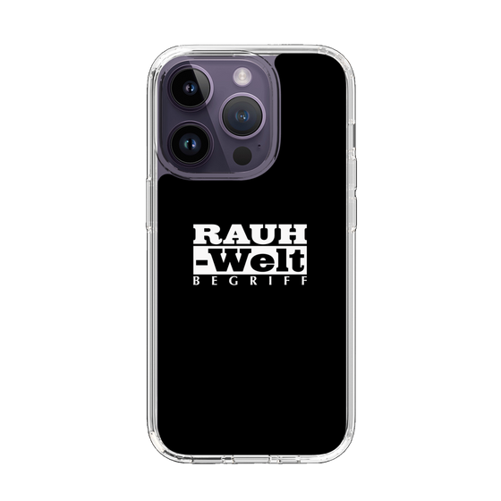 Slim Protection Case［ RAUH-Welt BEGRIFF - Logo - Black ］