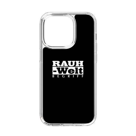 Slim Protection Case［ RAUH-Welt BEGRIFF - Logo - Black ］