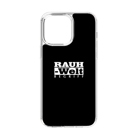 Slim Protection Case［ RAUH-Welt BEGRIFF - Logo - Black ］