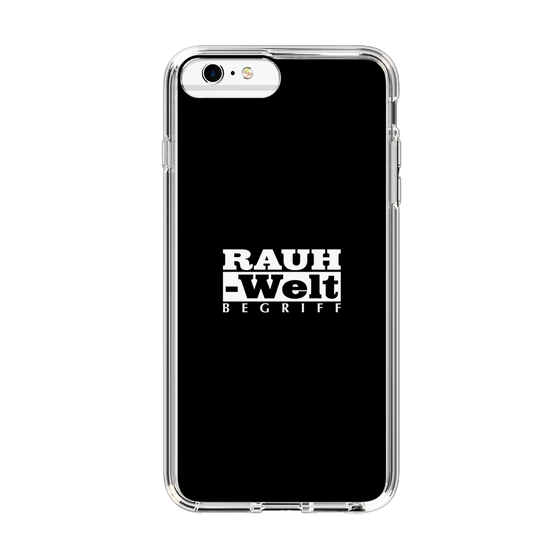 Slim Protection Case［ RAUH-Welt BEGRIFF - Logo - Black ］