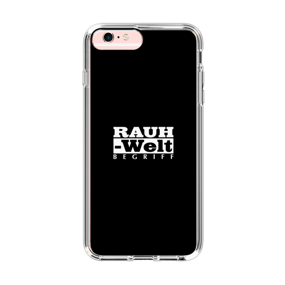 Slim Protection Case［ RAUH-Welt BEGRIFF - Logo - Black ］