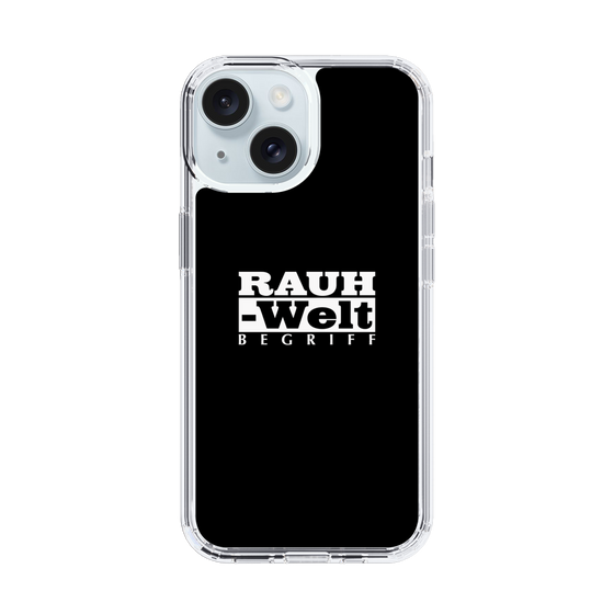Slim Protection Case［ RAUH-Welt BEGRIFF - Logo - Black ］