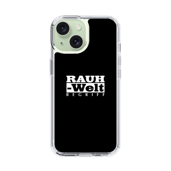 Slim Protection Case［ RAUH-Welt BEGRIFF - Logo - Black ］