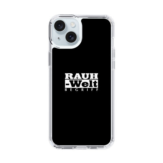 Slim Protection Case［ RAUH-Welt BEGRIFF - Logo - Black ］