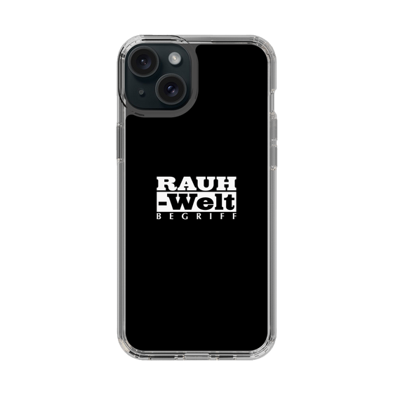 Slim Protection Case［ RAUH-Welt BEGRIFF - Logo - Black ］