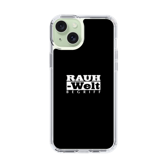 Slim Protection Case［ RAUH-Welt BEGRIFF - Logo - Black ］