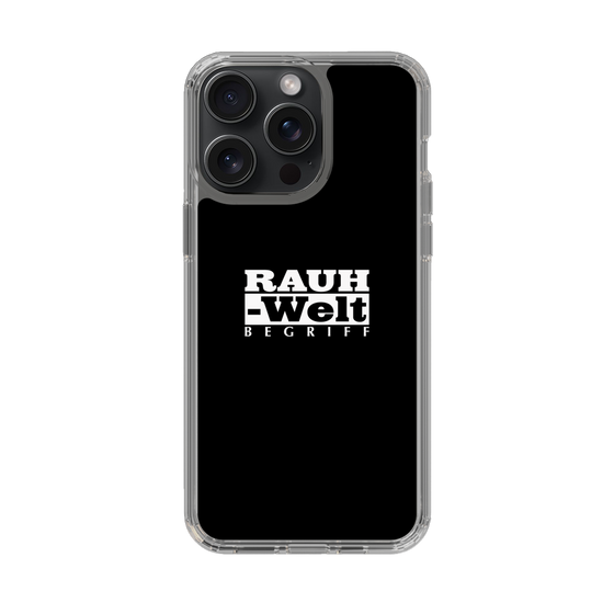 Slim Protection Case［ RAUH-Welt BEGRIFF - Logo - Black ］