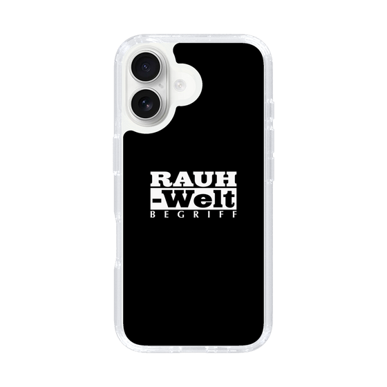 Slim Protection Case［ RAUH-Welt BEGRIFF - Logo - Black ］