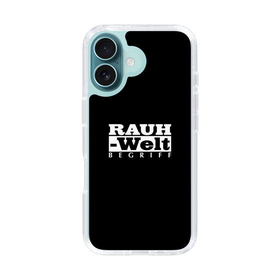 Slim Protection Case［ RAUH-Welt BEGRIFF - Logo - Black ］