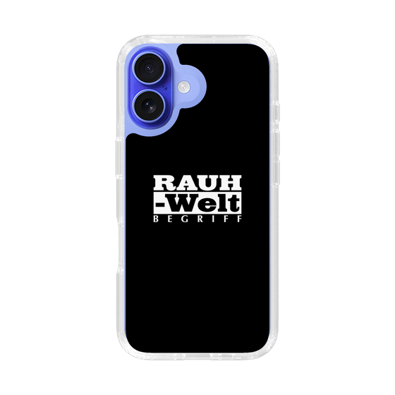 Slim Protection Case［ RAUH-Welt BEGRIFF - Logo - Black ］