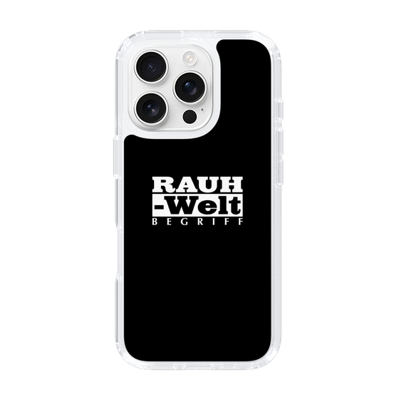Slim Protection Case［ RAUH-Welt BEGRIFF - Logo - Black ］