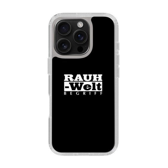 Slim Protection Case［ RAUH-Welt BEGRIFF - Logo - Black ］