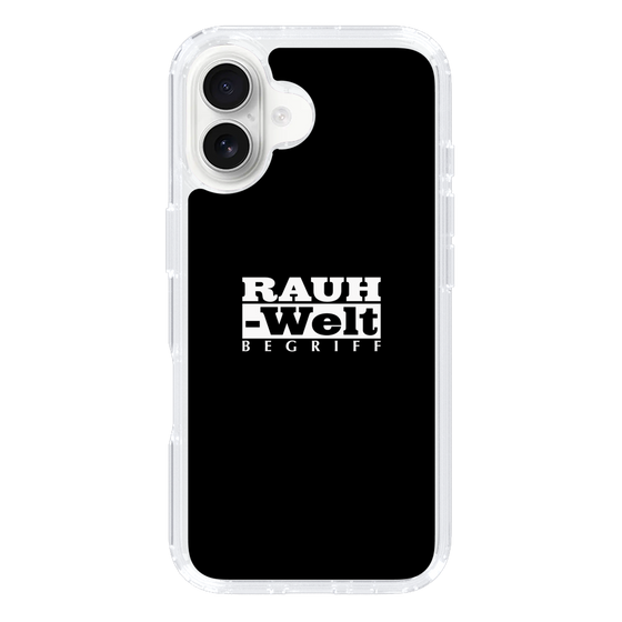 Slim Protection Case［ RAUH-Welt BEGRIFF - Logo - Black ］