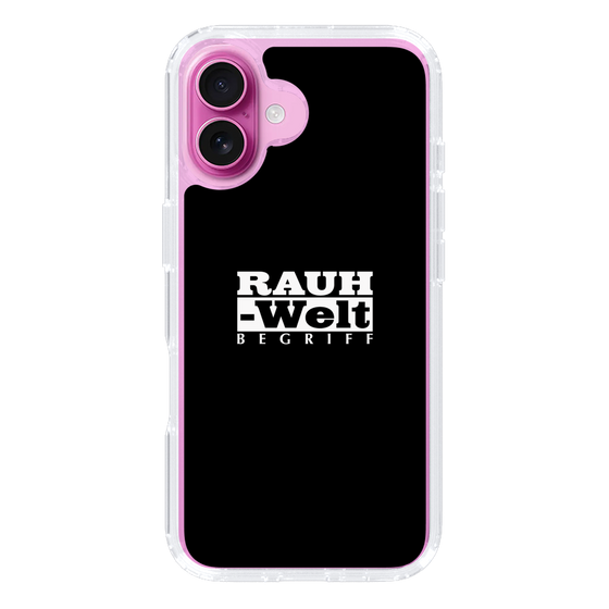 Slim Protection Case［ RAUH-Welt BEGRIFF - Logo - Black ］