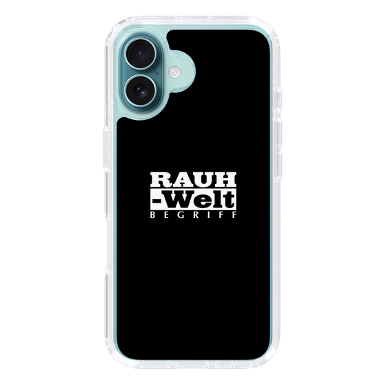 Slim Protection Case［ RAUH-Welt BEGRIFF - Logo - Black ］