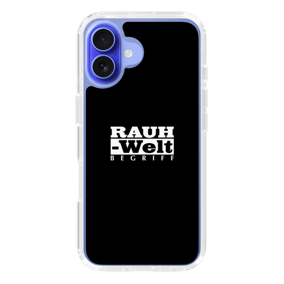 Slim Protection Case［ RAUH-Welt BEGRIFF - Logo - Black ］
