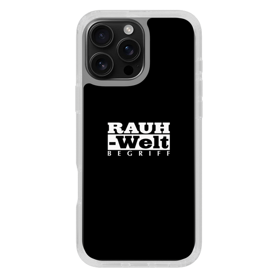 Slim Protection Case［ RAUH-Welt BEGRIFF - Logo - Black ］
