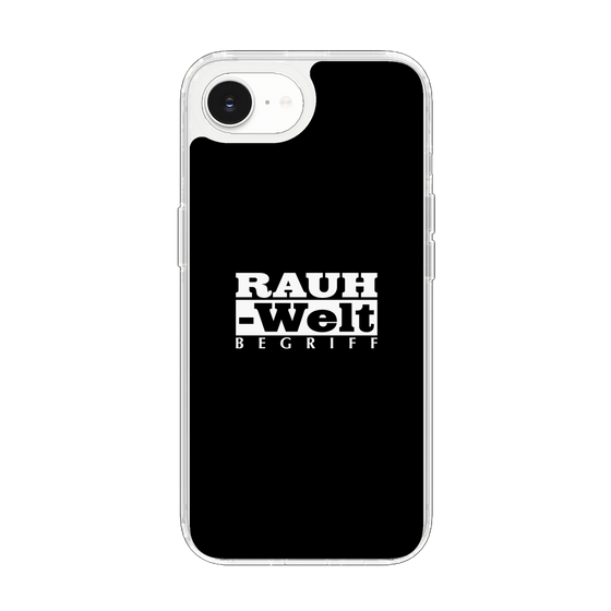 Slim Protection Case［ RAUH-Welt BEGRIFF - Logo - Black ］