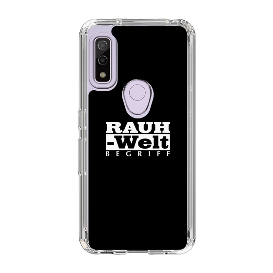 Slim Protection Case［ RAUH-Welt BEGRIFF - Logo - Black ］