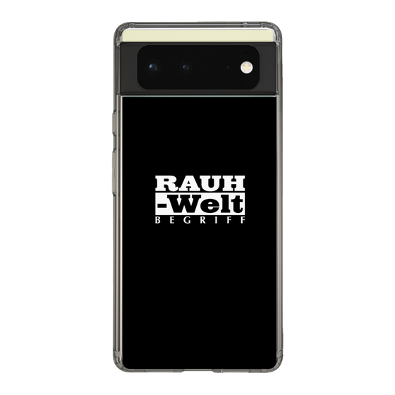 Slim Protection Case［ RAUH-Welt BEGRIFF - Logo - Black ］
