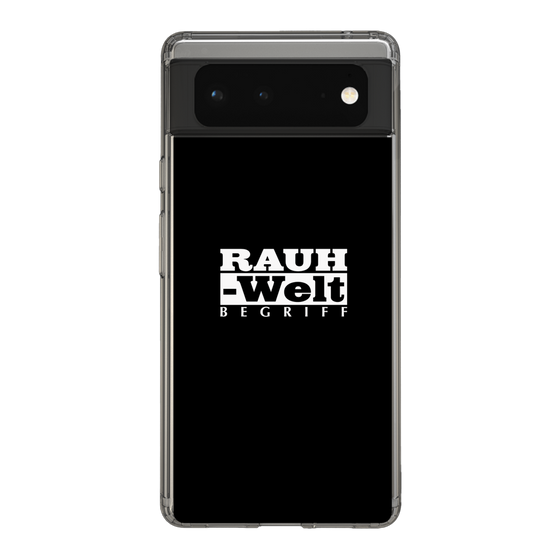 Slim Protection Case［ RAUH-Welt BEGRIFF - Logo - Black ］