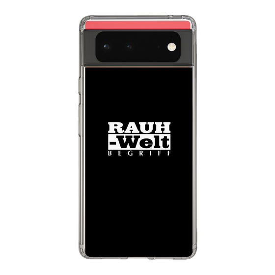 Slim Protection Case［ RAUH-Welt BEGRIFF - Logo - Black ］
