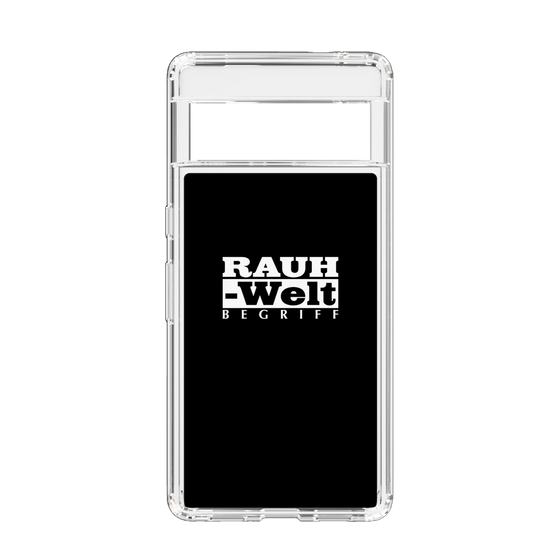 Slim Protection Case［ RAUH-Welt BEGRIFF - Logo - Black ］