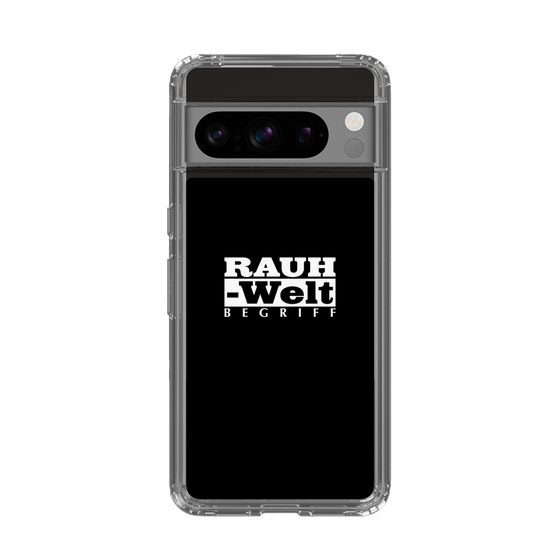 Slim Protection Case［ RAUH-Welt BEGRIFF - Logo - Black ］