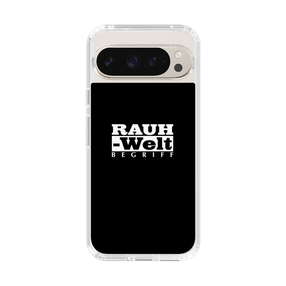 Slim Protection Case［ RAUH-Welt BEGRIFF - Logo - Black ］
