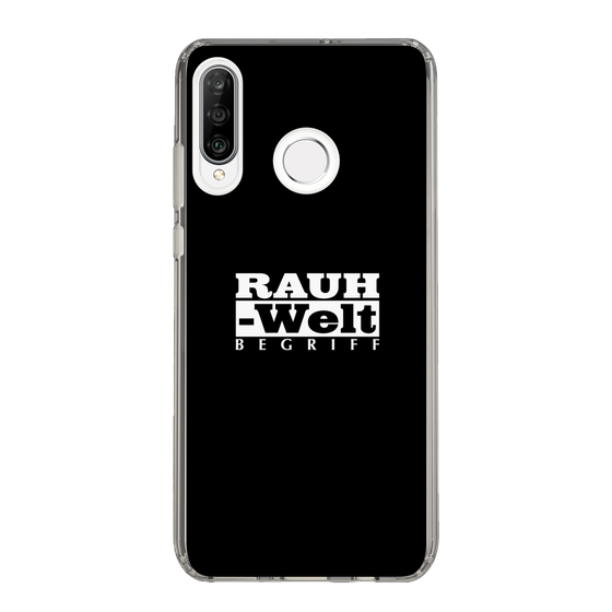 Slim Protection Case［ RAUH-Welt BEGRIFF - Logo - Black ］