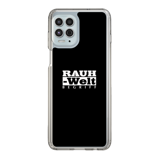 Slim Protection Case［ RAUH-Welt BEGRIFF - Logo - Black ］